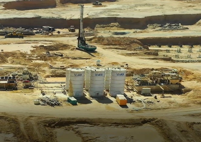 Ain Sokhna port Diaphragm Wall Project